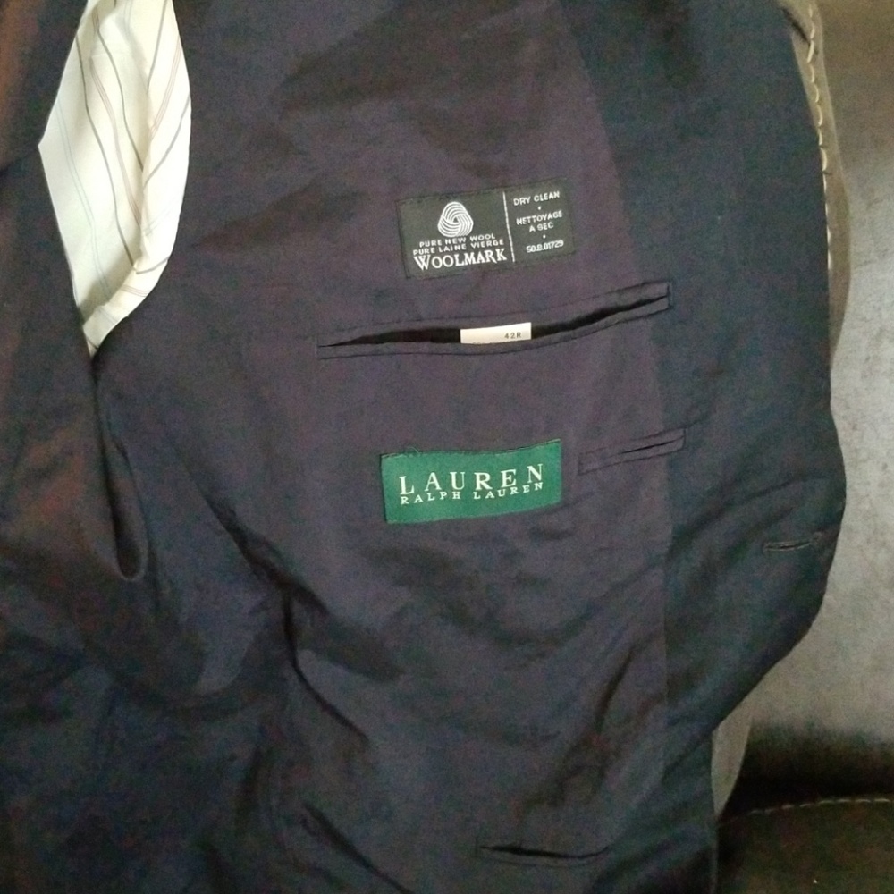 Men's Ralph Lauren suite coat